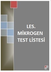 Mikrogen Test Listesi